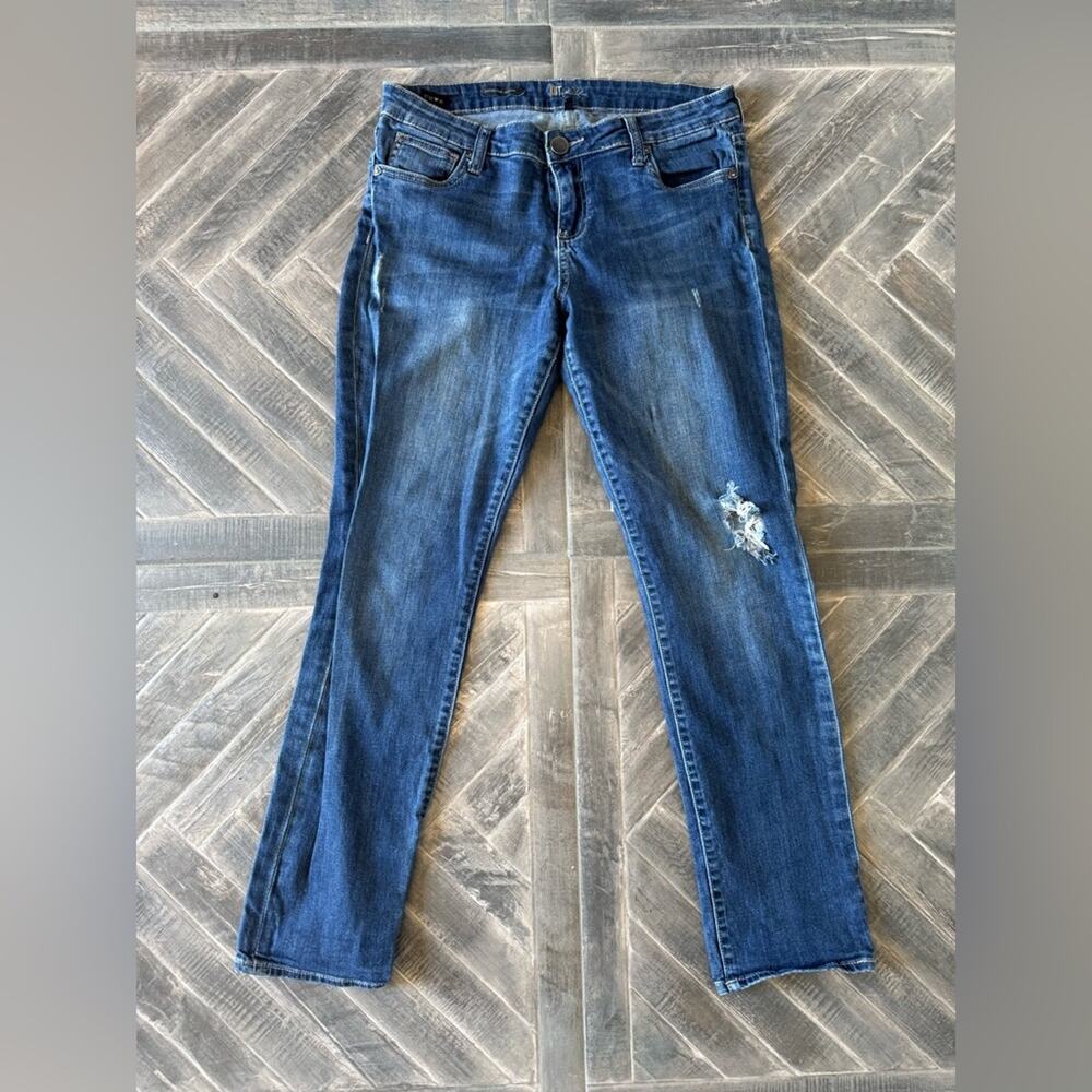 Kut from the Kloth Catherine Boyfriend Distressed Jeans | Size 8